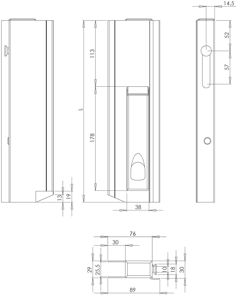 Langwegverschluss H400 Typ 411-04