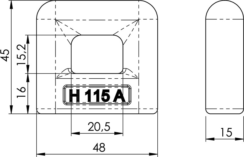 Schließöse Rapid H115A