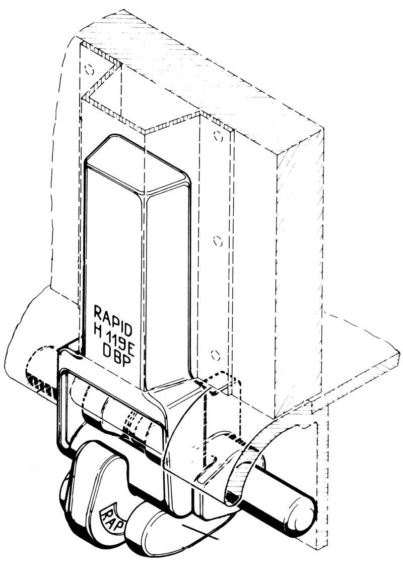 Scharnier Rapid H119E